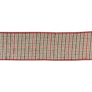 Melrose Plaid Ribbon 4" x 10 yds.