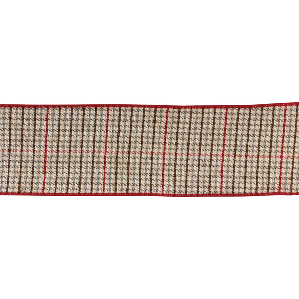Melrose Plaid Ribbon 4" x 10 yds.