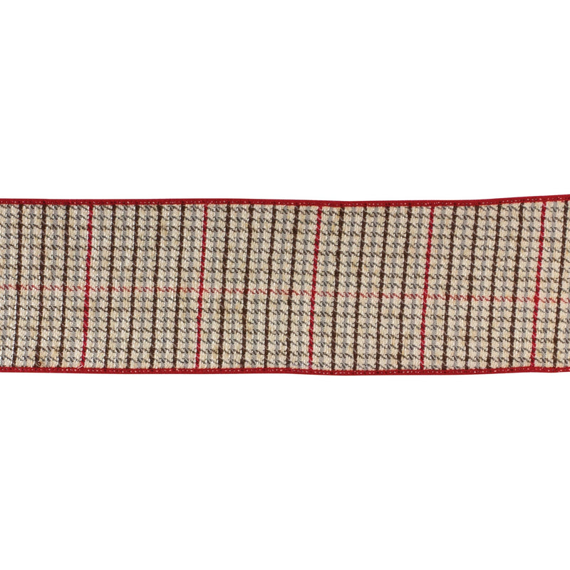 Melrose Plaid Ribbon 4" x 10 yds.