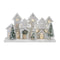 Melrose LED Flocked Winter Village Display 17"L
