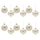 Melrose Beaded Glass Ornament (Set of 12)