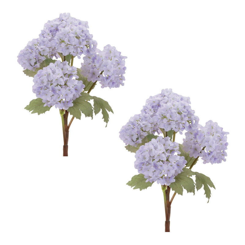 Melrose Hydrangea Floral Spray (Set of 2)