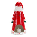Melrose Ceramic Santa Tea Light Holder 10.25"H