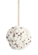 Melrose Cotton Orb with Twine Hanger (Set of 6)