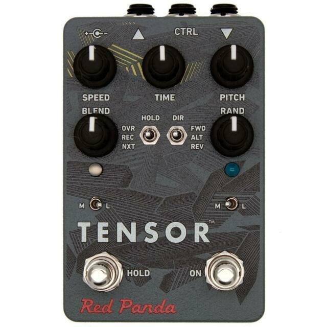 Red Panda Tensor Pitch & Time-Shifting Guitar Pedal - RPL-108 - New Open Box