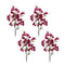 Melrose Blossom Floral Branch (Set of 4)