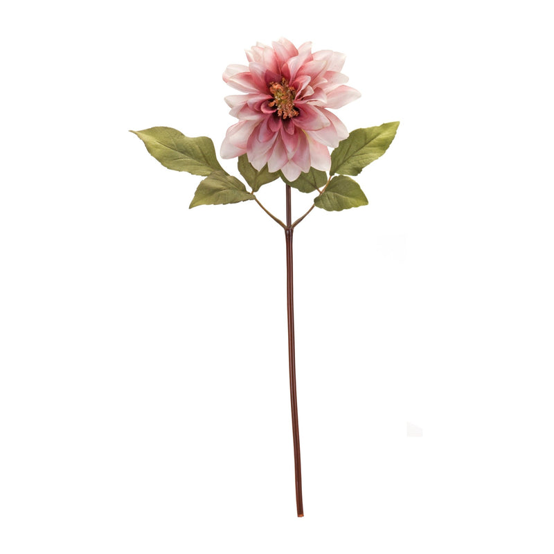Melrose Blush Pink Dahlia Flower Stem (Set of 6)