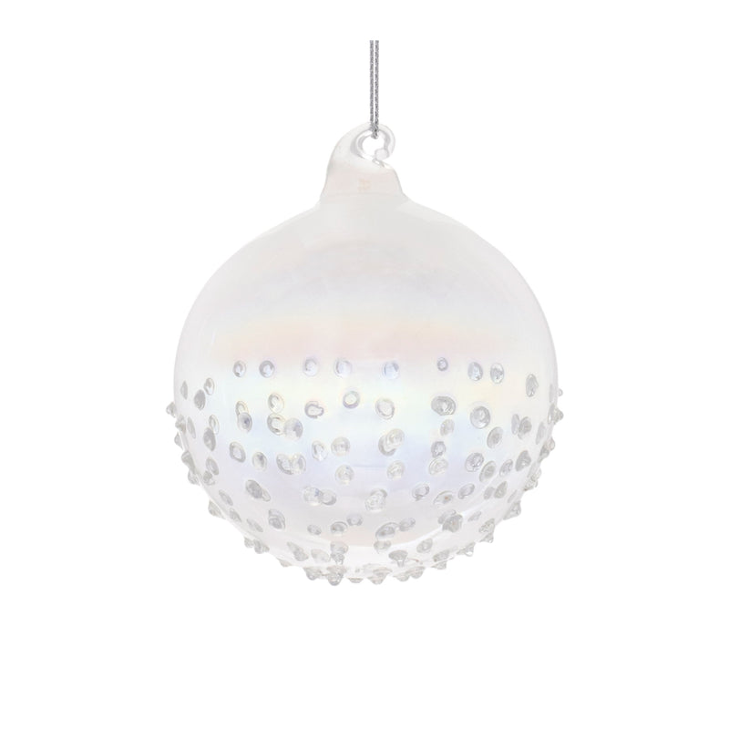 Melrose Iridescent Glass Ball Ornament (Set of 12)