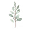 Melrose Glittered Pod Leaf Spray (Set of 2)