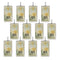 Melrose Nativity Manger Ornament (Set of 12)