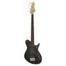 Aria JET-B-BK 4-String Electric Bass Guitar – Black Finish
