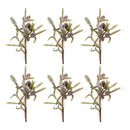 Melrose Pine Twig and Pinecone Spray (Set of 6)