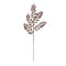 Melrose Glittered Leaf Spray (Set of 6)