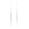 Melrose Clear Glass Icicle Drop Ornament (Set of 6)
