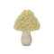 Melrose Set of 2 Wood & Fabric Mushroom Figurines