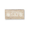 Melrose Wood Ski and Snow Sentiment Block with White Washed Design (Set of 2)