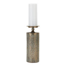 Melrose Hammered Bronze Metal Candle Holder (Set of 3)
