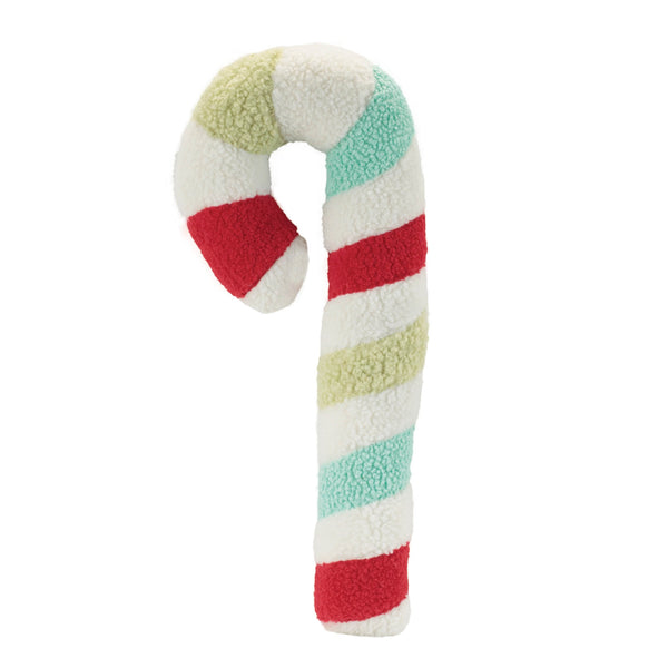 Melrose Plush Candy Cane Decor (Set of 2)