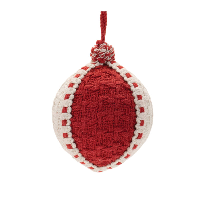 Melrose Woven Ball Ornament (Set of 4)
