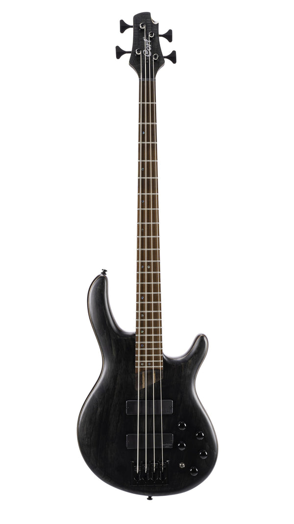 Cort Artisan B4 Element Bass Guitar - Open Pore Transparent Black