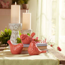 Melrose Ceramic Floral Bird Figurine (Set of 6)