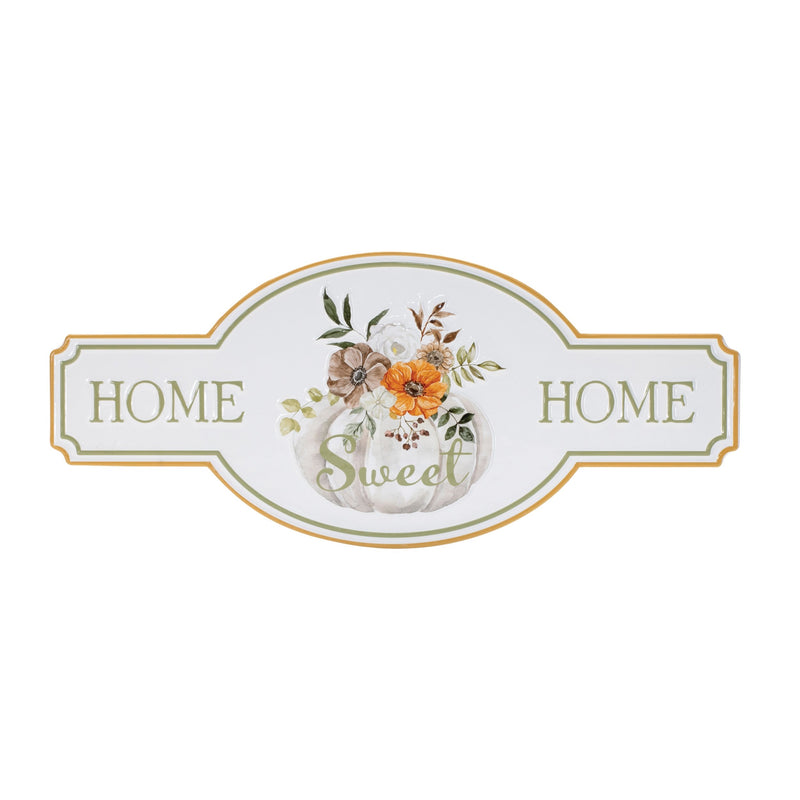 Melrose Metal Fall Home Sweet Home Sign 21.75"L