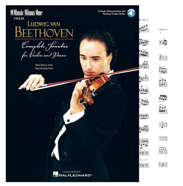 Beethoven Complete Sonatas for Violin & Piano – Music Minus One Violin Set