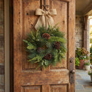 Melrose Mixed Pine Cedar Wreath 18"D
