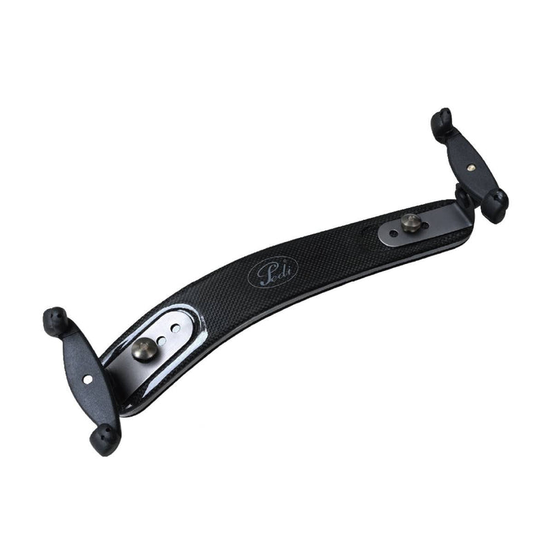 Pedi Elegante 4/4 Violin Shoulder Rest – Carbon Fiber with Titanium Hardware