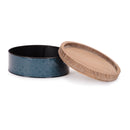 Melrose Blue Canisters (Set of 2) Decor Home Accent Figurine