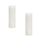 Melrose Simplux Designer LED Candle with Moving Flame and Remote (Set of 2)