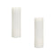 Melrose Simplux Designer LED Candle with Moving Flame and Remote (Set of 2)