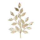 Melrose Glittered Leaf Spray (Set of 2)