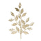 Melrose Glittered Leaf Spray (Set of 2)