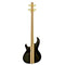 Aria Pro II SB‑1000B Oak Electric Bass - Black w/ Deluxe Gig Bag