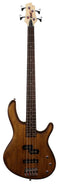 Cort Action PJ 4-String Bass Guitar - Open Pore Walnut - New Open Box