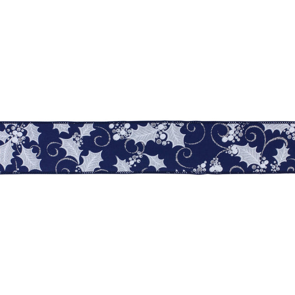 Melrose Holly Leaf Ribbon (Set of 2)