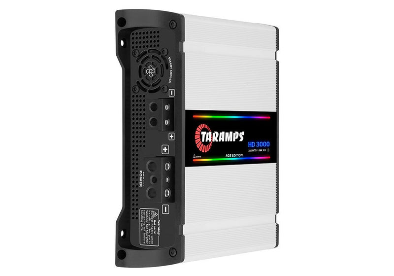 Taramps HD 3000.1 RGB 3000W RMS Class-D Monoblock Amplifier