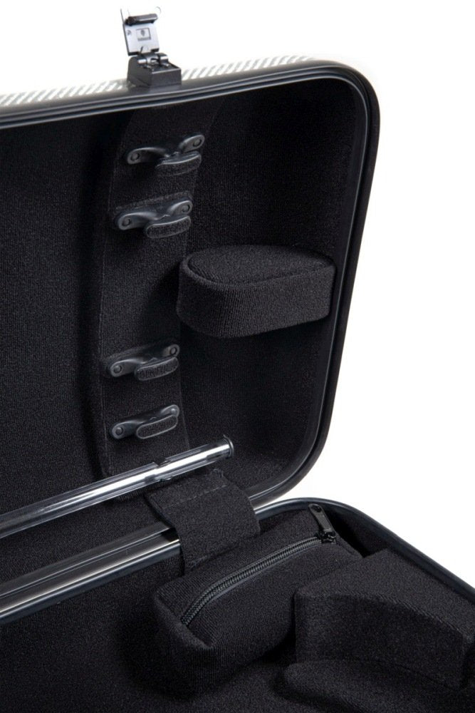 GEWA Idea 3.3 Double 4/4 Violin Case - Silver/Black Titanium