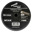 Audiopipe Power Cable 0 Gauge 100 Foot  Black PWV0100BLK