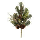 Melrose Pine Spray 17" (Set of 4)