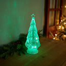 Melrose Green LED Christmas Tree 12"H