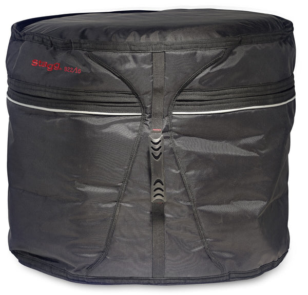 Stagg SBDB-22/16 Professional Black Nylon 22"x16" Bass Drum Bag