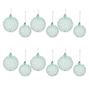 Melrose Hobnail Glass Ball Ornament (Set of 12)