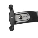 Pedi Elegante 4/4 Violin Shoulder Rest – Carbon Fiber with Titanium Hardware
