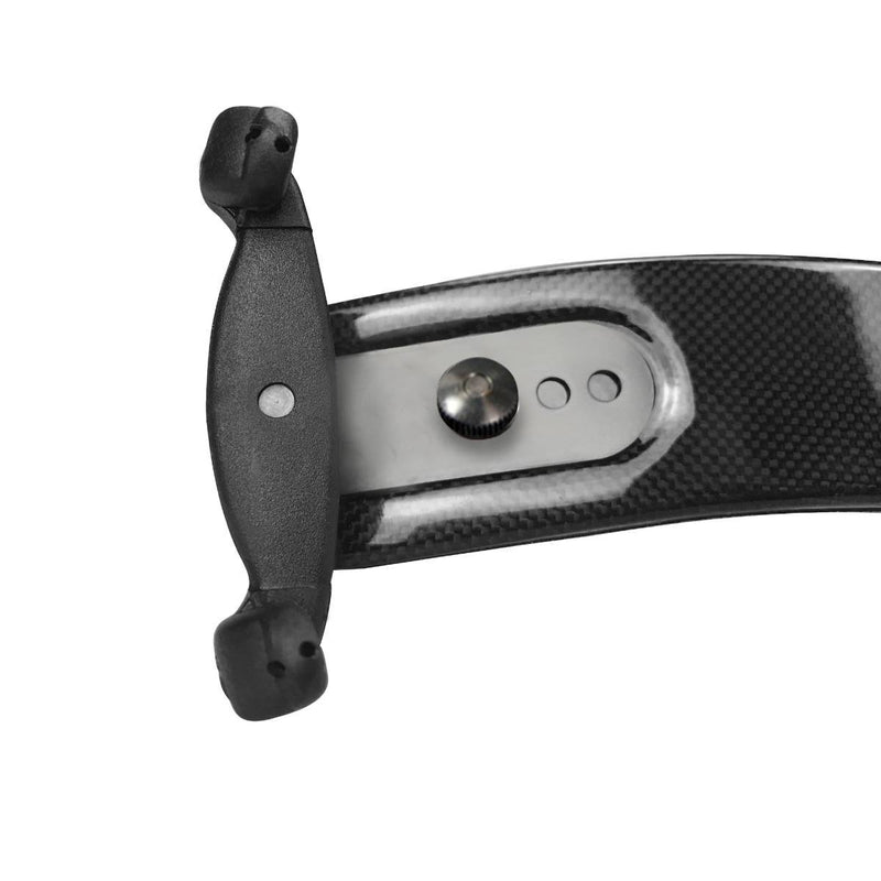 Pedi Elegante 4/4 Violin Shoulder Rest – Carbon Fiber with Titanium Hardware