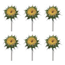 Melrose Yellow Sunflower Stem (Set of 6)
