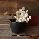 Melrose Iron Metal Wall Pocket, Rustic, Metal