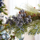 Melrose Beaded Berry Spray (Set of 6)
