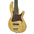 Aria Pro II 313-MKII/5 Detroit 5-String Bass Guitar - Open-Pore Natural